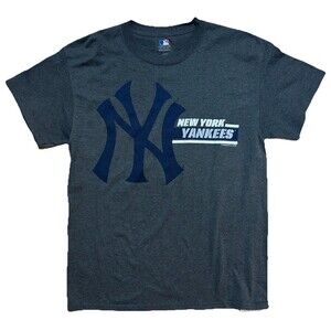 New York Yankees MLB Genuine Merchandise Men’s Gray T-Shirt Size Medium